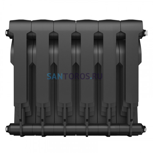 Радиатор Royal Thermo 350 х 6 секций BiLiner Noir Sable биметаллический секционный НС-1197124